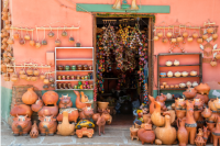 Souvenir in Raquira Colombia